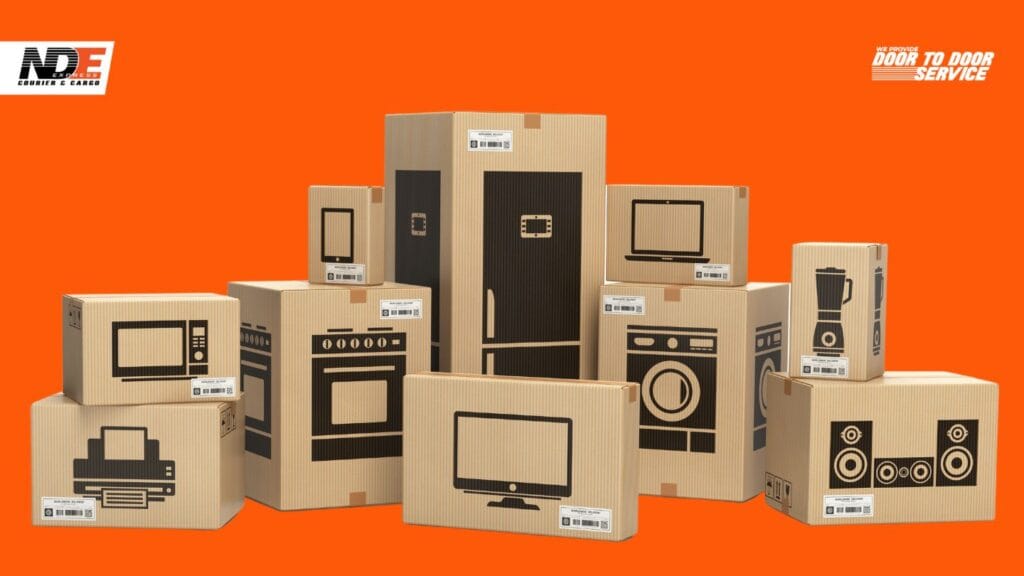 nde cargo barang elektronik