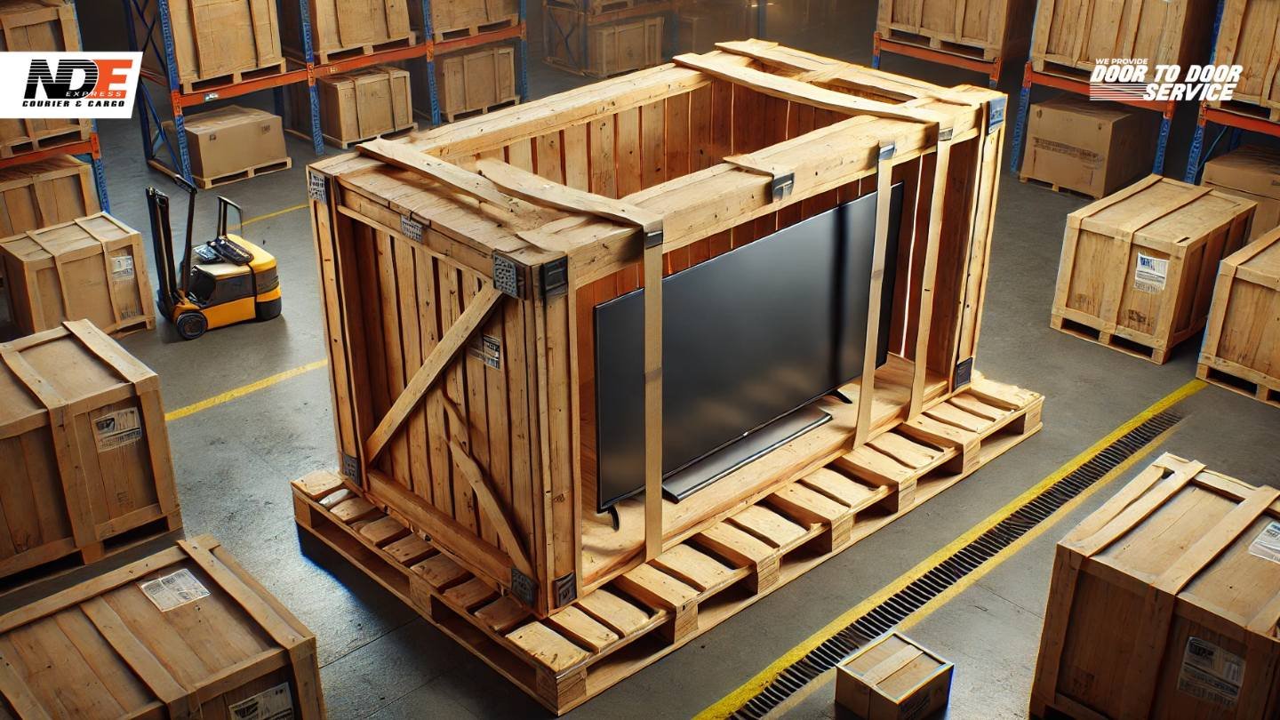 nde cargo packing kayu