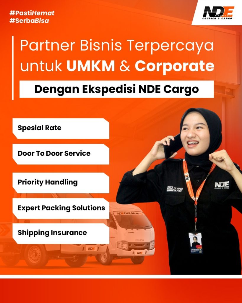 Partner logistik cargo untuk bisnis, b2b, corporate, umkm, project 