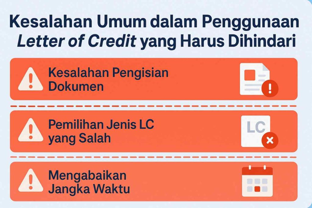 Kesalahan Umum dalam Penggunaan Letter of Credit yang Harus Dihindari