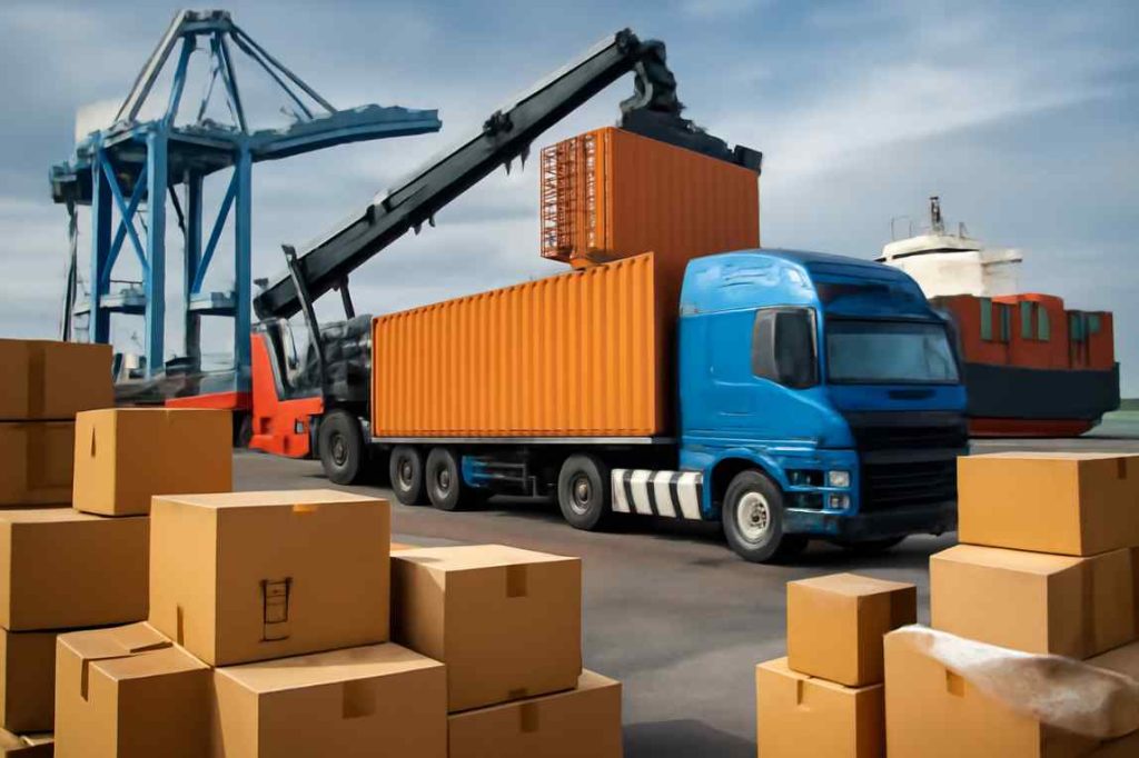 proses pengiriman cargo