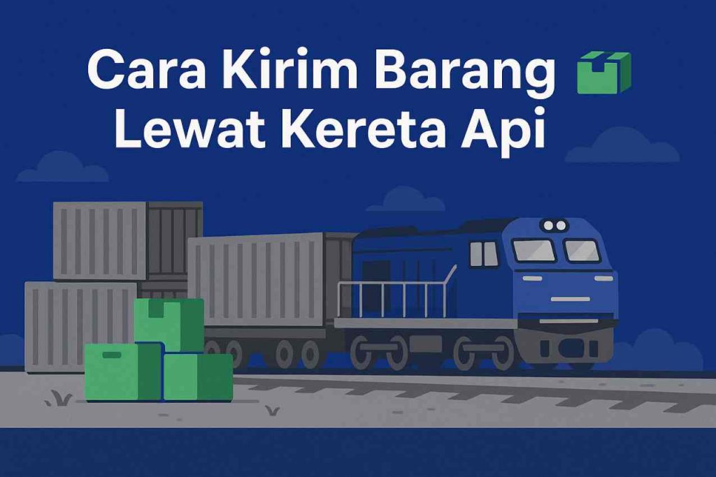 Cara Kirim Barang Lewat Kereta Api Panduan Lengkap Biaya, Syarat, dan Tips Packing