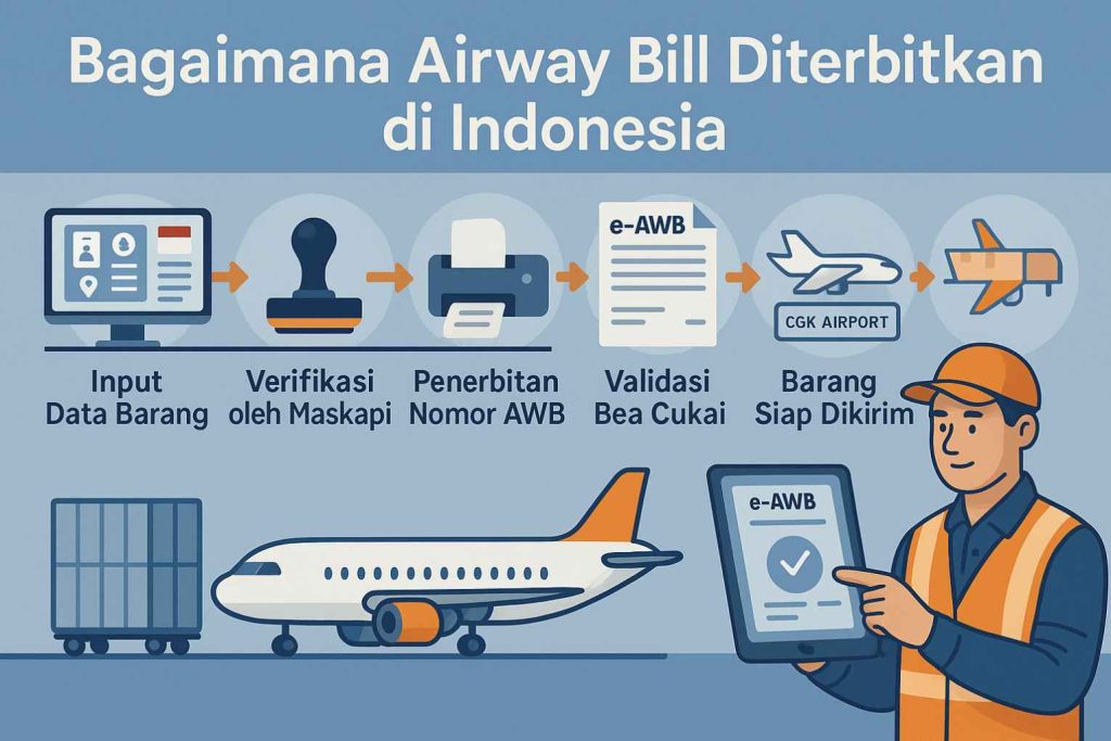 Proses Pembuatan Airway Bill di Indonesia