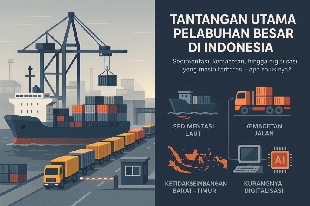Daftar Pelabuhan Terbesar di Indonesia 