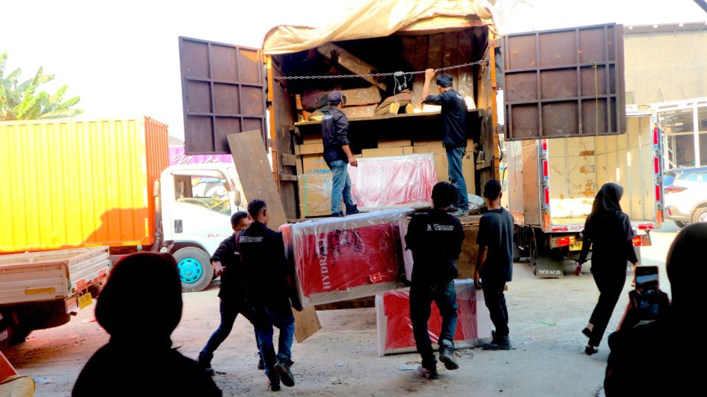 pengirman barang dengan rute terpopuler