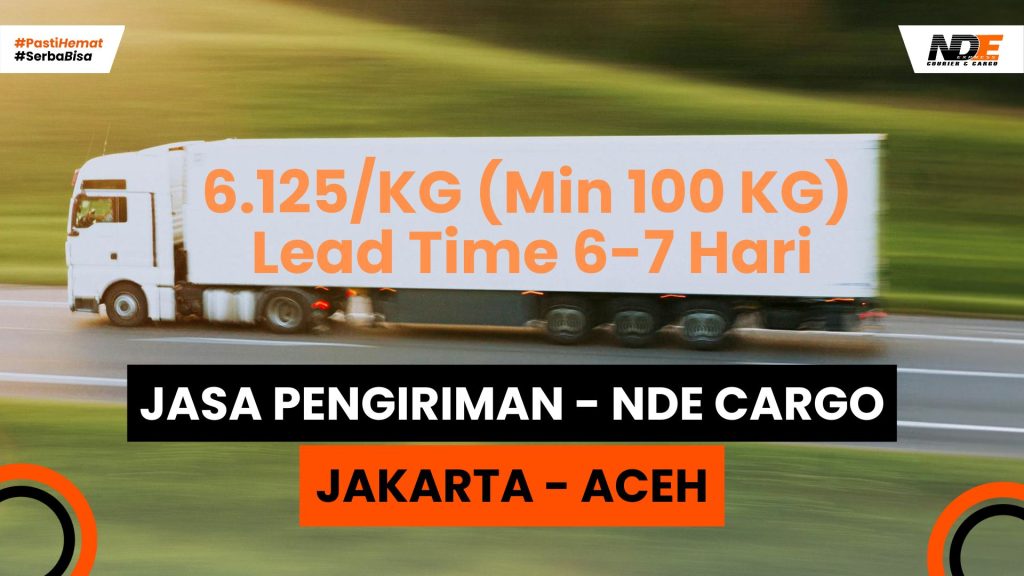 Jasa pengiriman jakarta aceh 6125