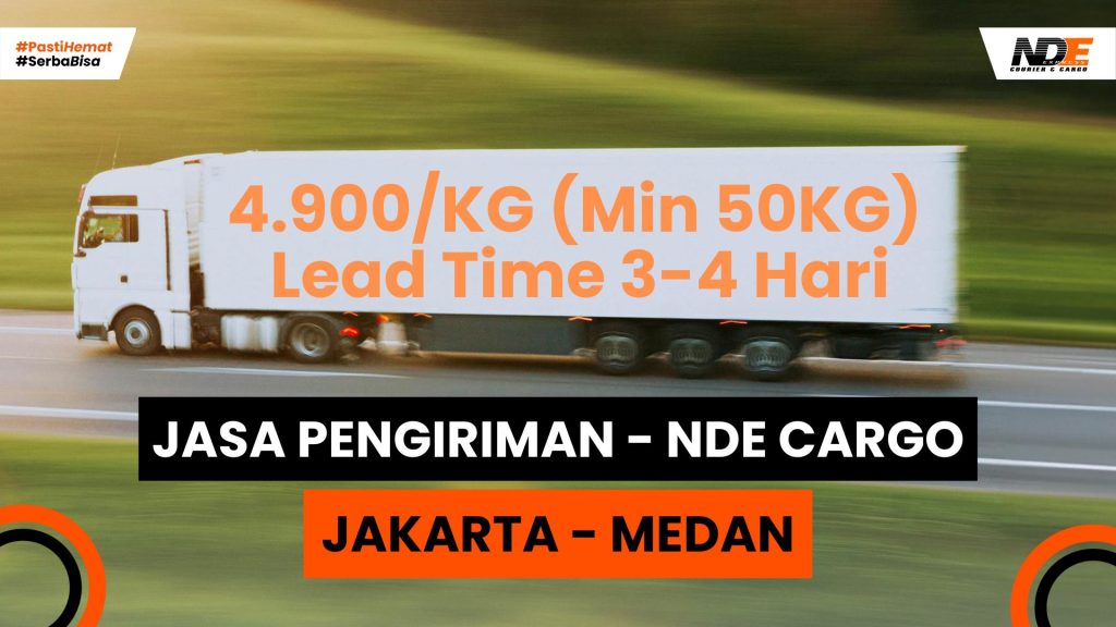 Jasa pengiriman jakarta medan 4900