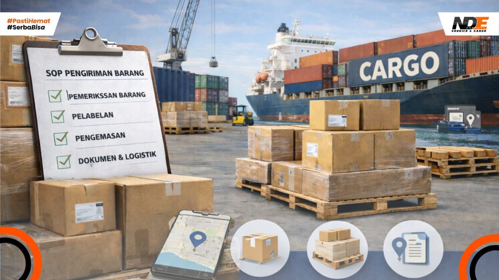 Proses SOP pengiriman barang antar pulau di pelabuhan